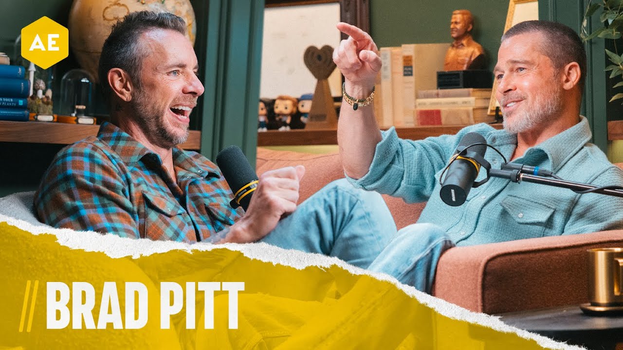 Brad Pitt on Armchair Expert podcast with Dax Shepard 2025