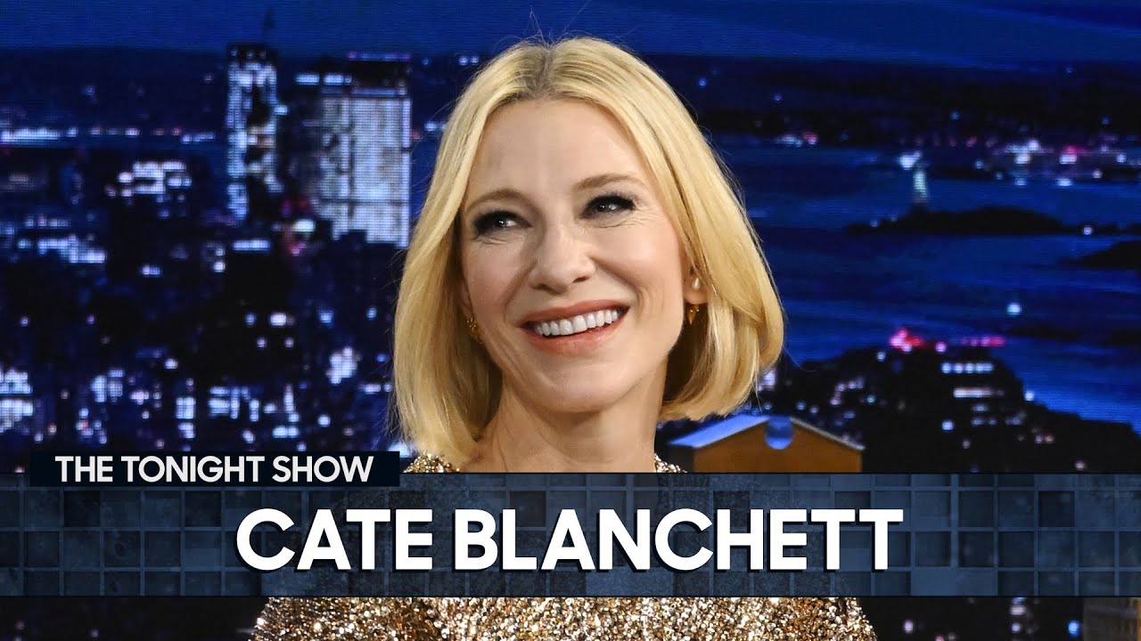 Cate Blanchett on The Tonight Show with Jimmy Fallon