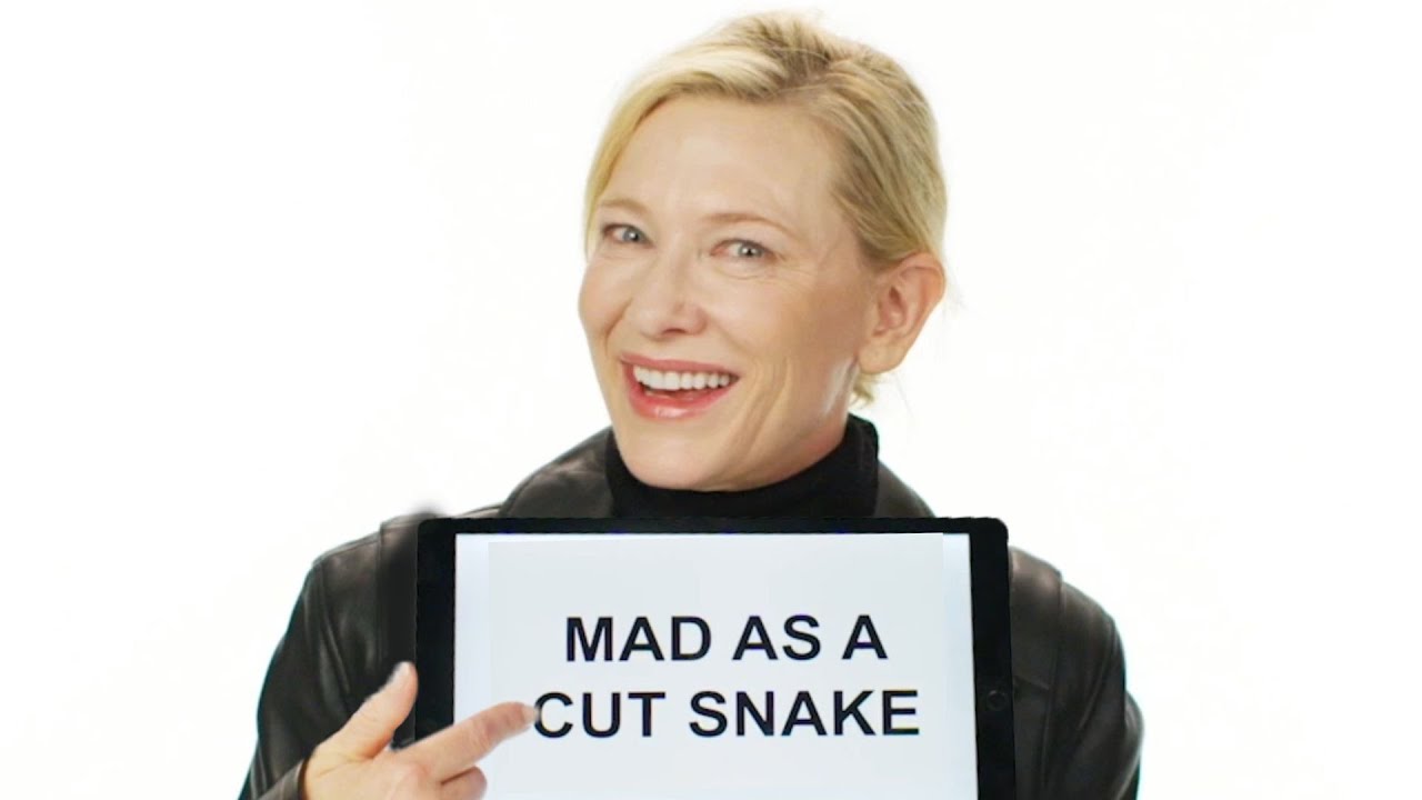 Cate Blanchett teaches Australian slang Vanity Fair