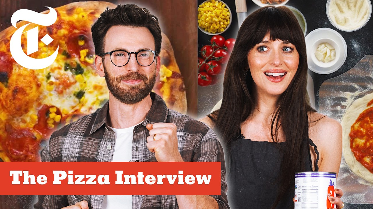 Chris Evans and Dakota Johnson in The Materialists 2025