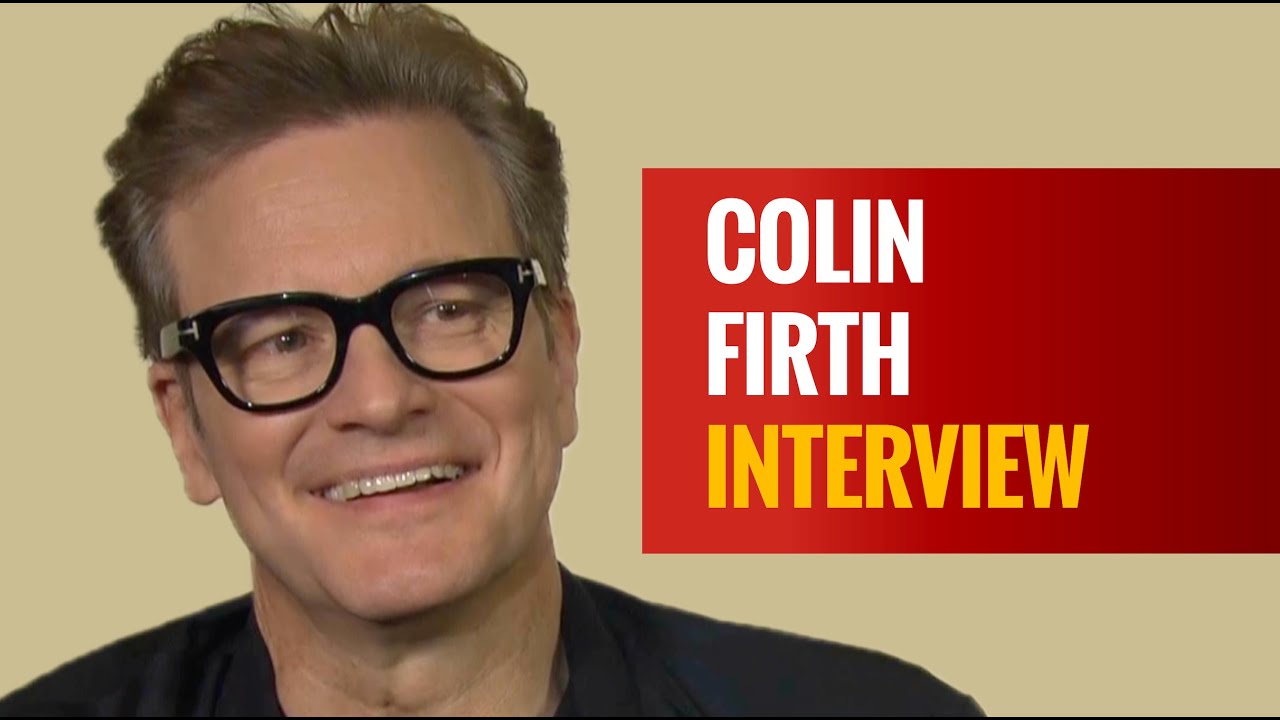 Colin Firth at press event 2024