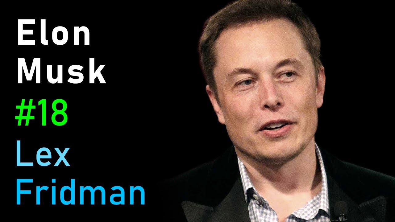 Elon Musk on Lex Fridman Podcast discussing Tesla Autopilot and AI