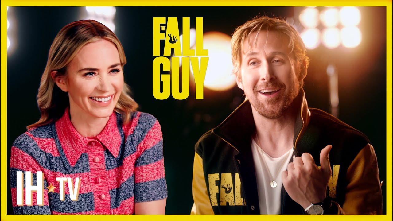 Emily Blunt and Ryan Gosling at The Fall Guy press tour 2024
