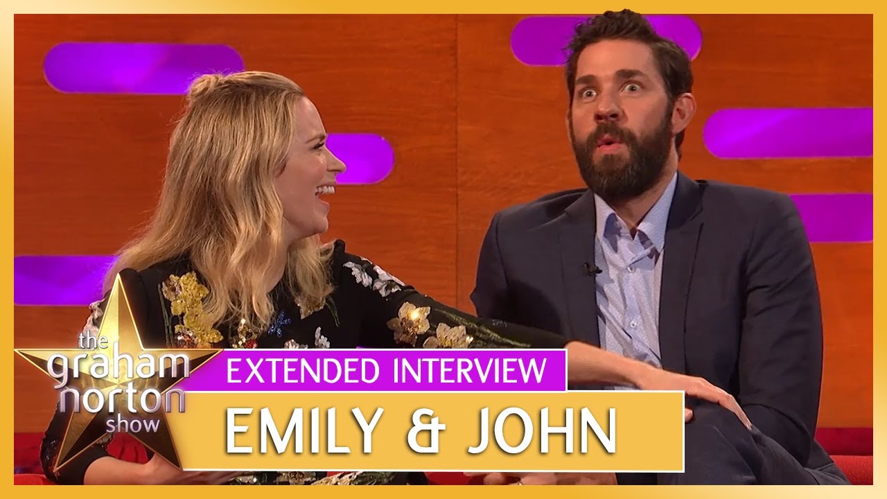 Emily Blunt and John Krasinski on The Graham Norton Show 2024