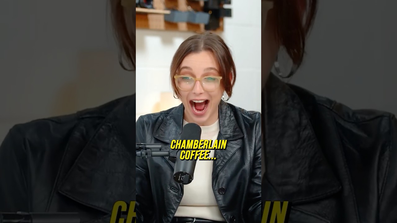 Emma Chamberlain discussing her YouTube and Chamberlain Coffee empire