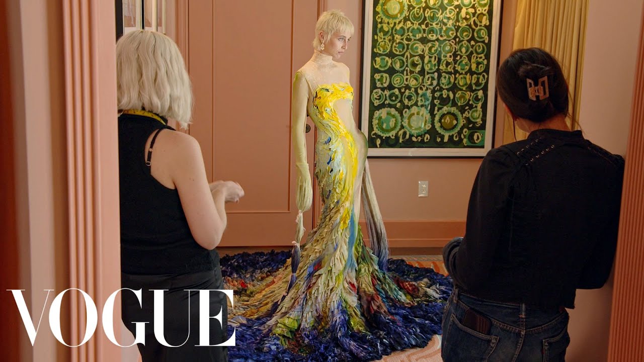 Emma Chamberlain 24 hours preparing for Met Gala