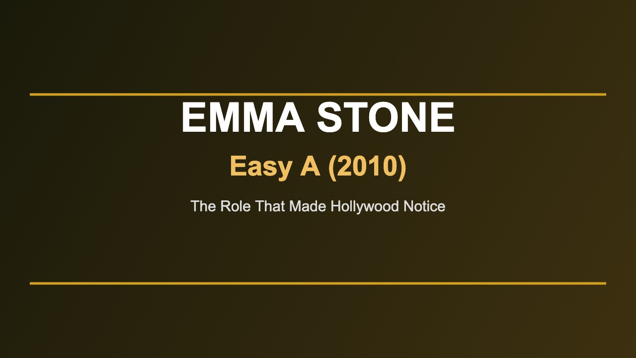 Emma Stone in Easy A (2010)