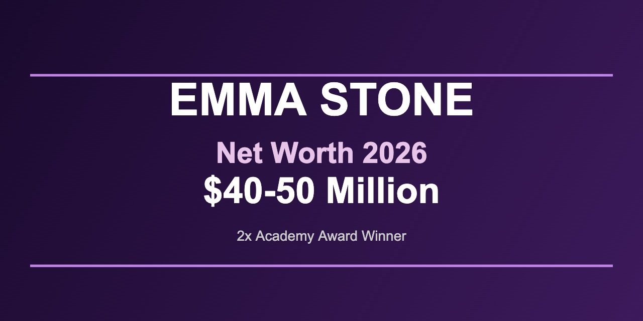Emma Stone Net Worth 2026: From Easy A to Two Oscars and $50M
