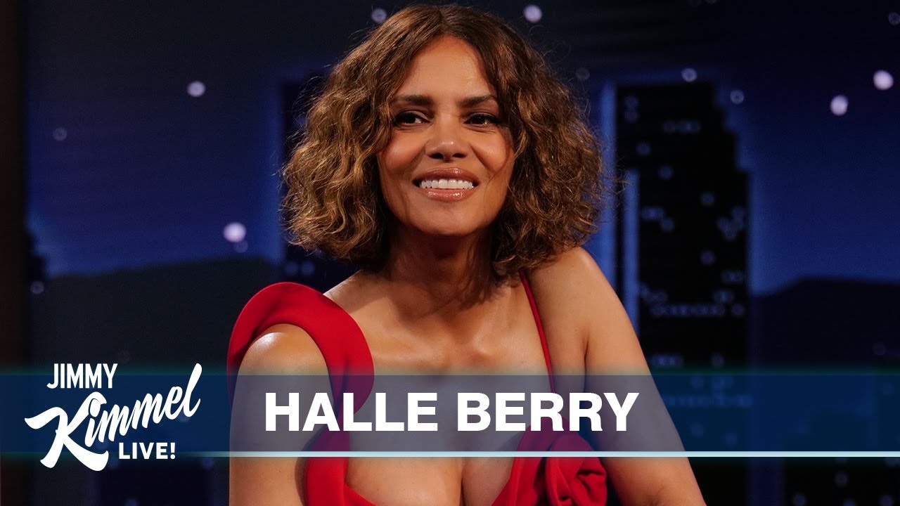 Halle Berry discussing menopause and women health advocacy