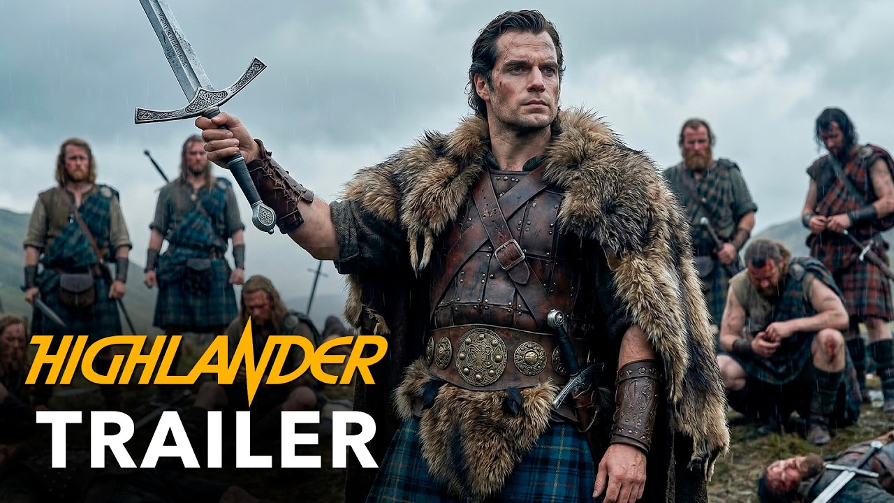 Henry Cavill as Connor MacLeod in Highlander