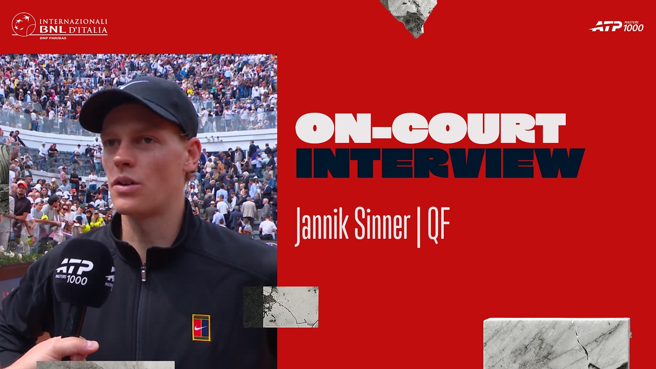 Jannik Sinner Rome 2026 quarterfinal