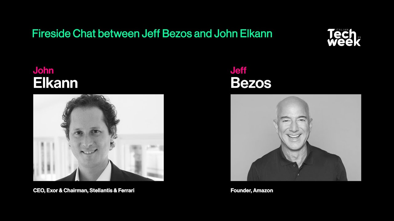 Jeff Bezos Italian Tech Week 2025
