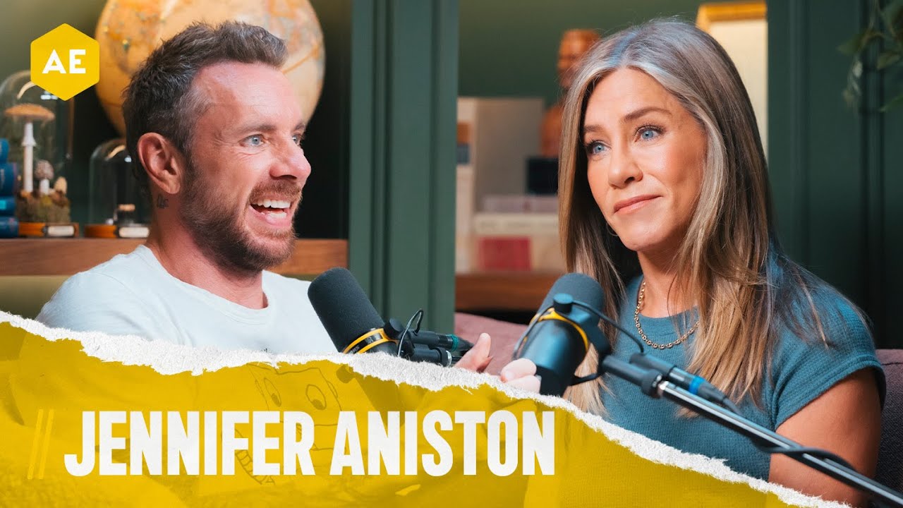 Jennifer Aniston interviewed on Armchair Expert with Dax Shepard 2025