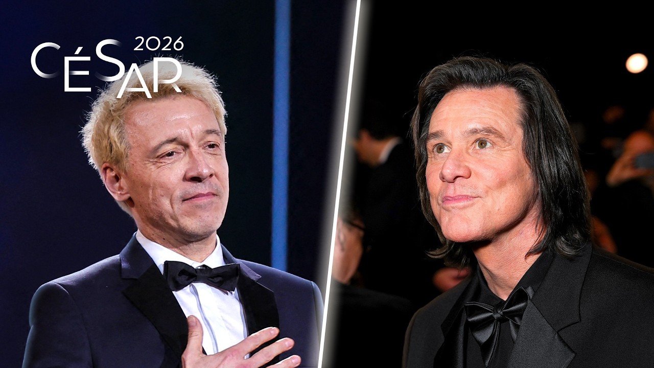 Jim Carrey at the César Awards 2026 Paris