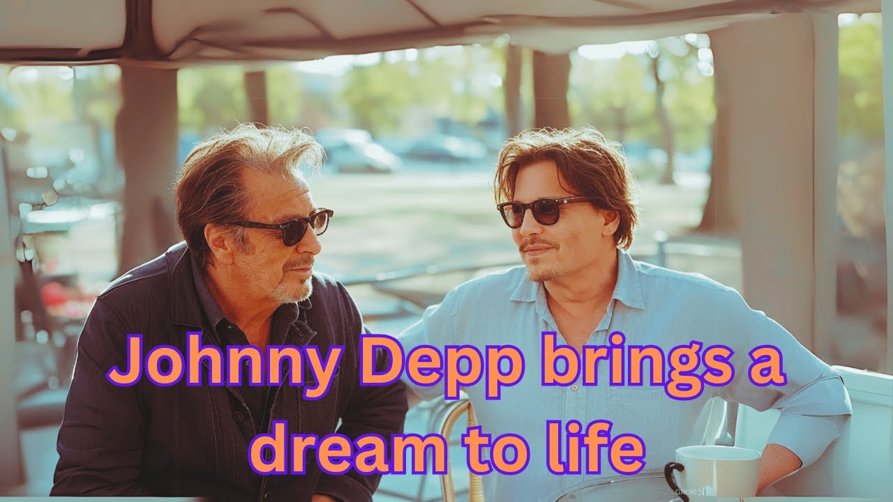 Johnny Depp discussing Modì film 2025
