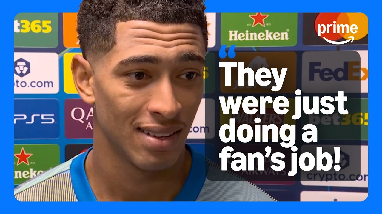 Jude Bellingham post-match interview