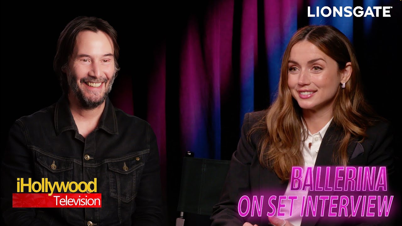 Keanu Reeves interview for Ballerina 2025