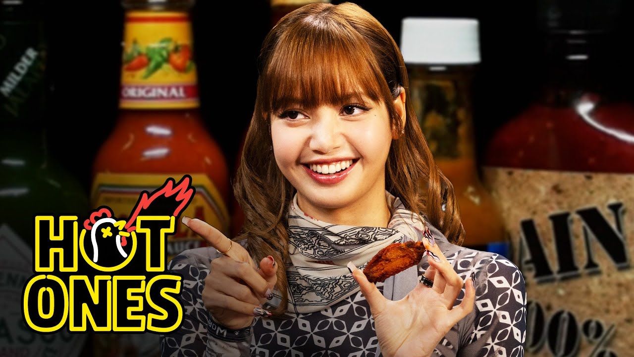 Lisa BLACKPINK eats spicy wings on Hot Ones while discussing her Alter Ego album and solo career in 2025