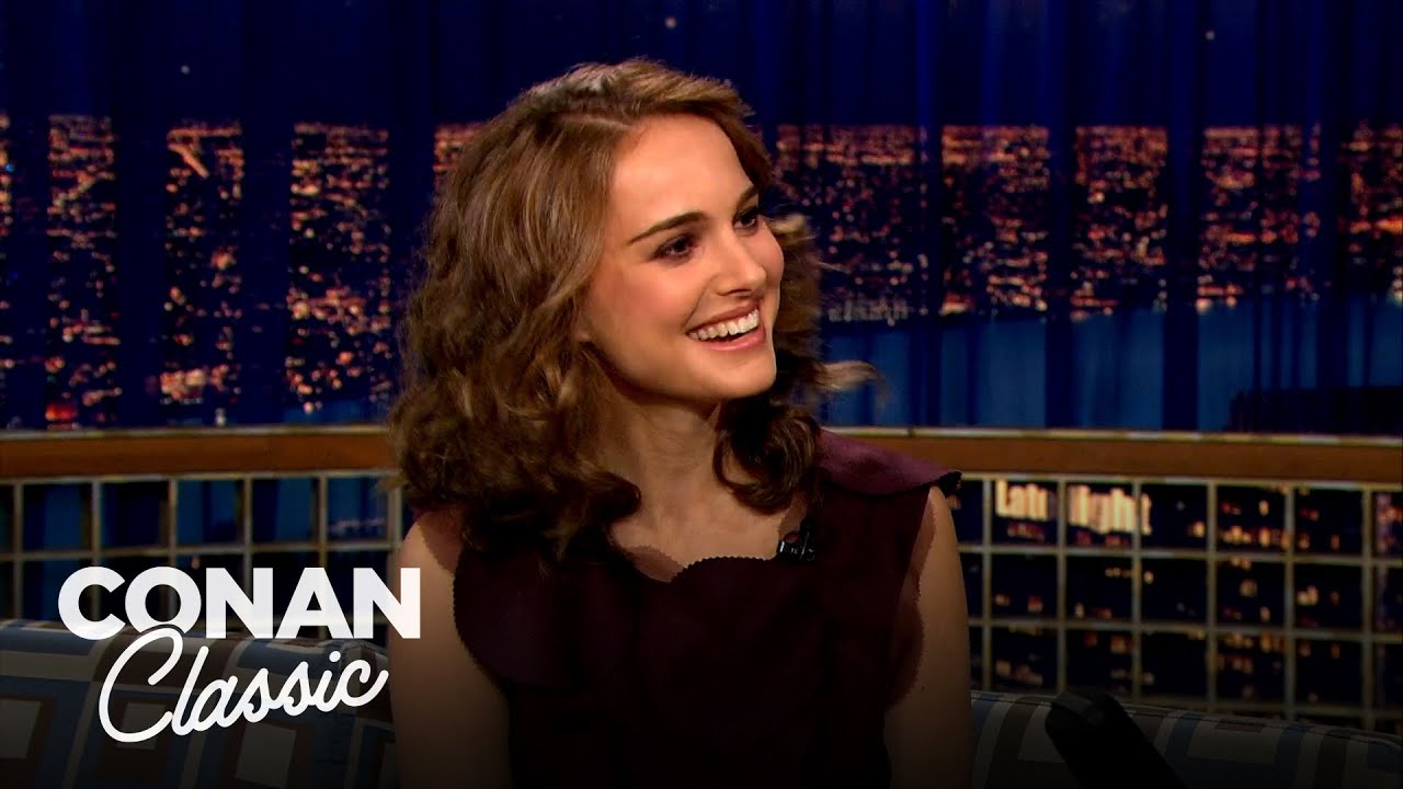 Natalie Portman on Late Night with Conan