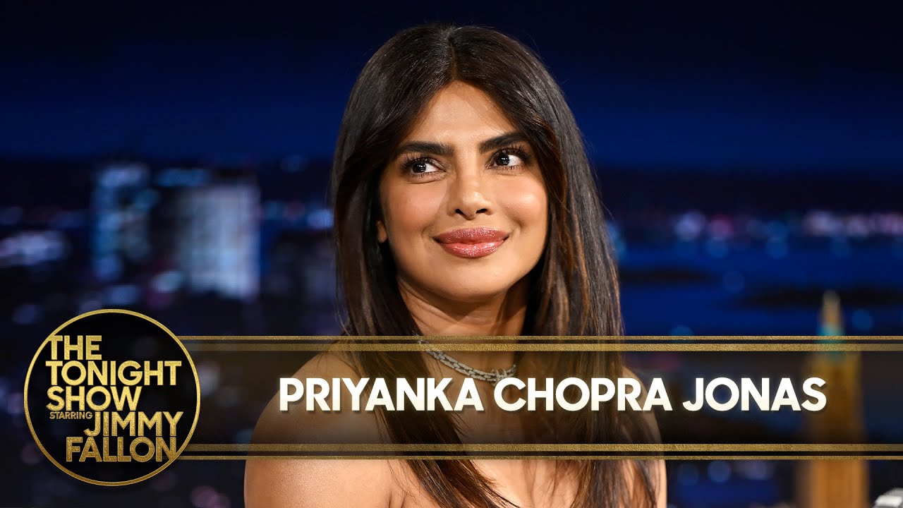 Priyanka Chopra Jonas on The Tonight Show with Jimmy Fallon