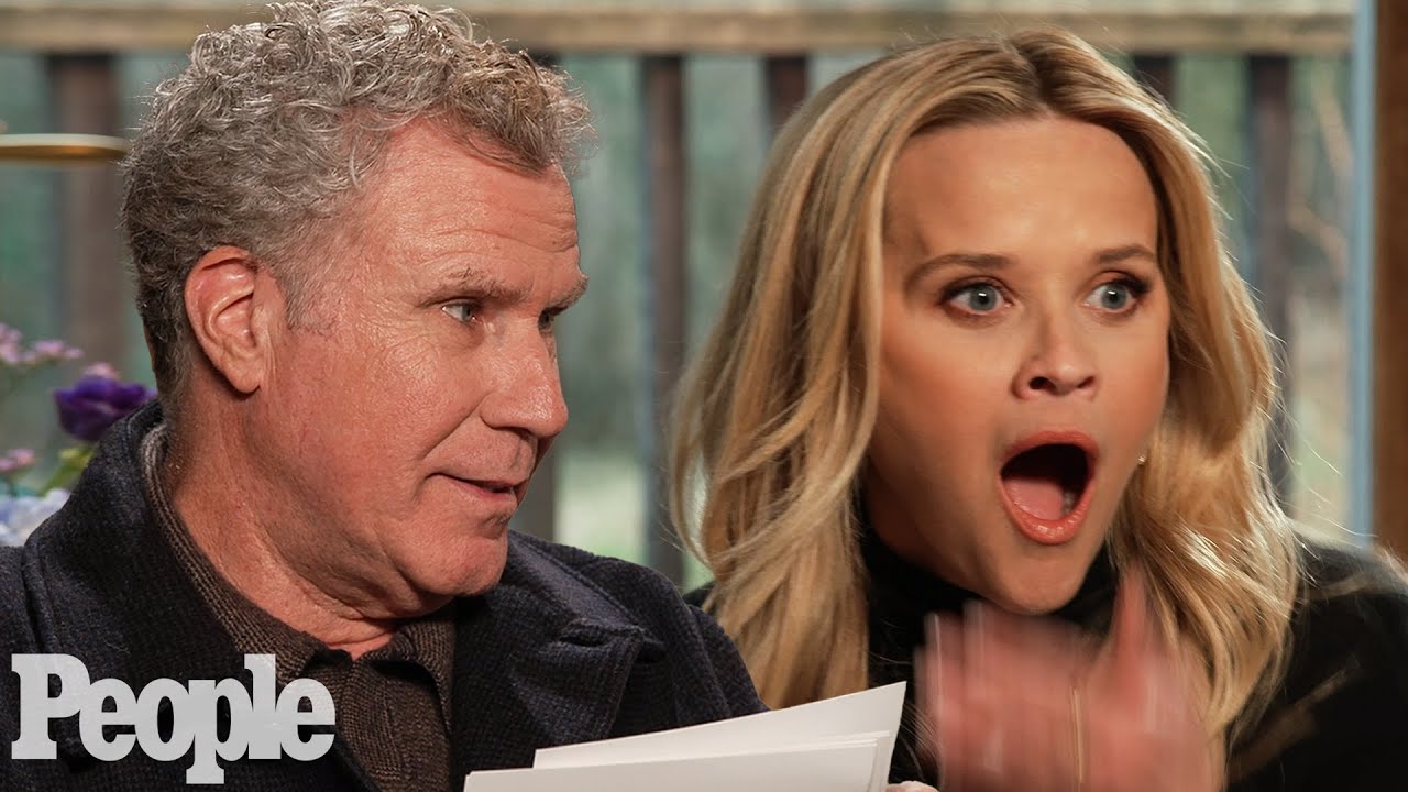 Reese Witherspoon and Will Ferrell interviewing each other for PEOPLE magazine