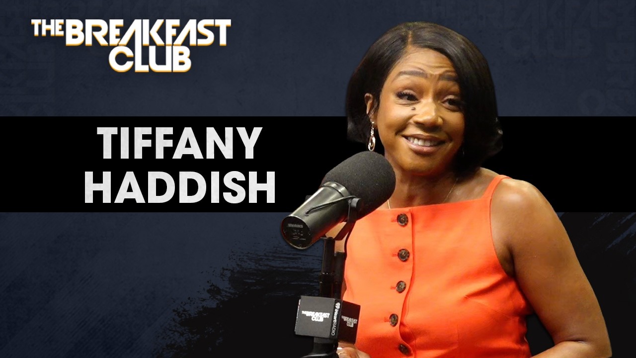 Tiffany Haddish at a press appearance