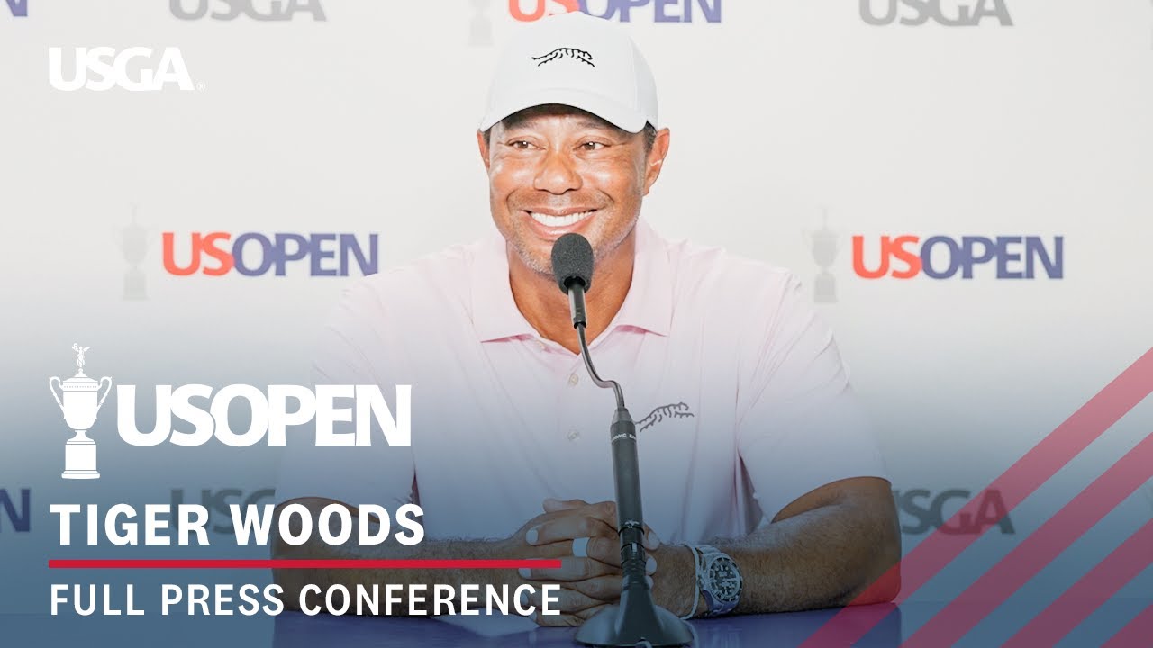 Tiger Woods 2024 US Open press conference Pinehurst