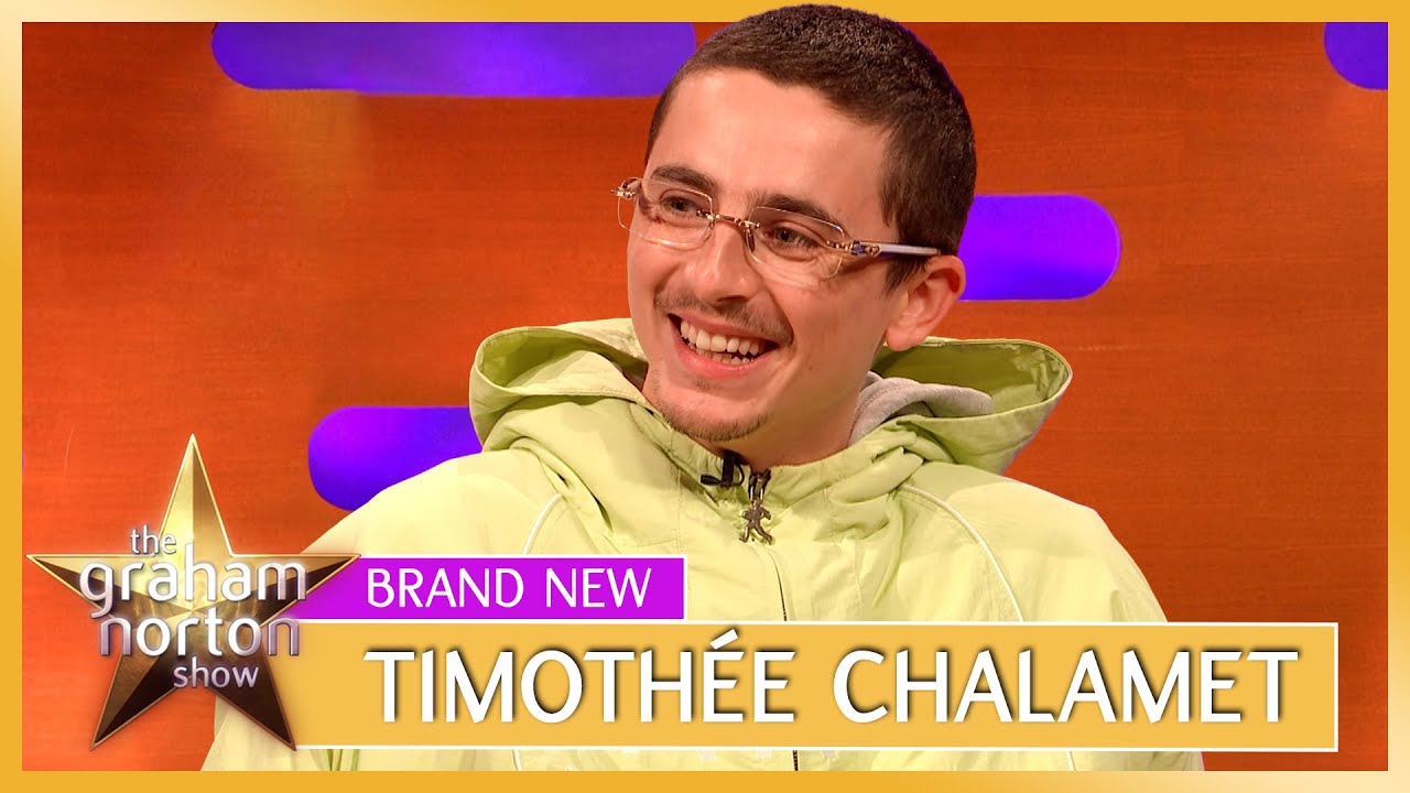 Timothée Chalamet Graham Norton Show appearance