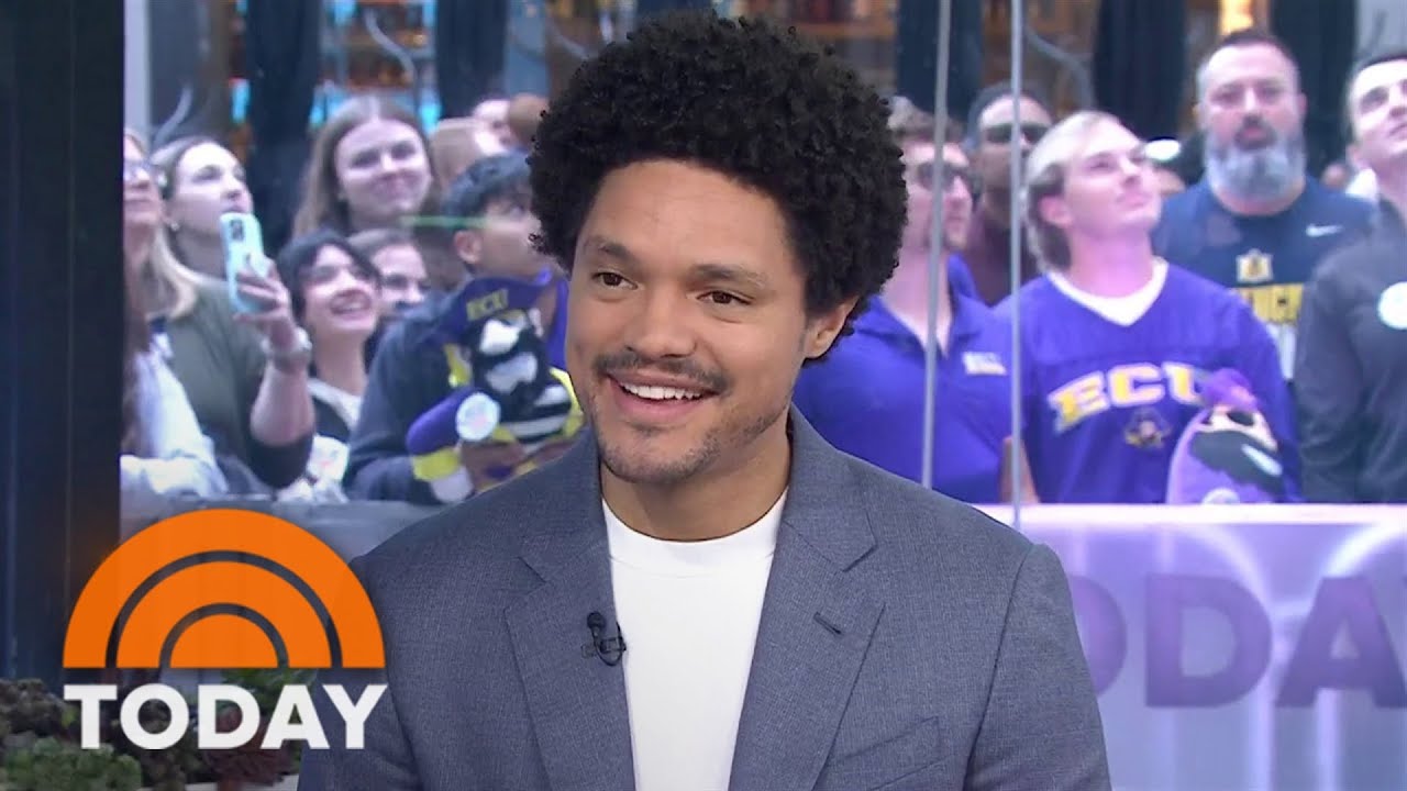 Trevor Noah discussing his book
