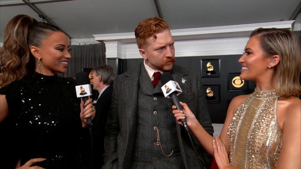 Tyler Childers Grammy Awards red carpet interview