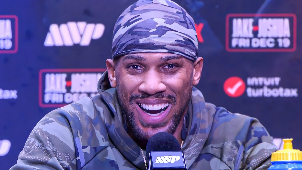 Anthony Joshua press conference 2025