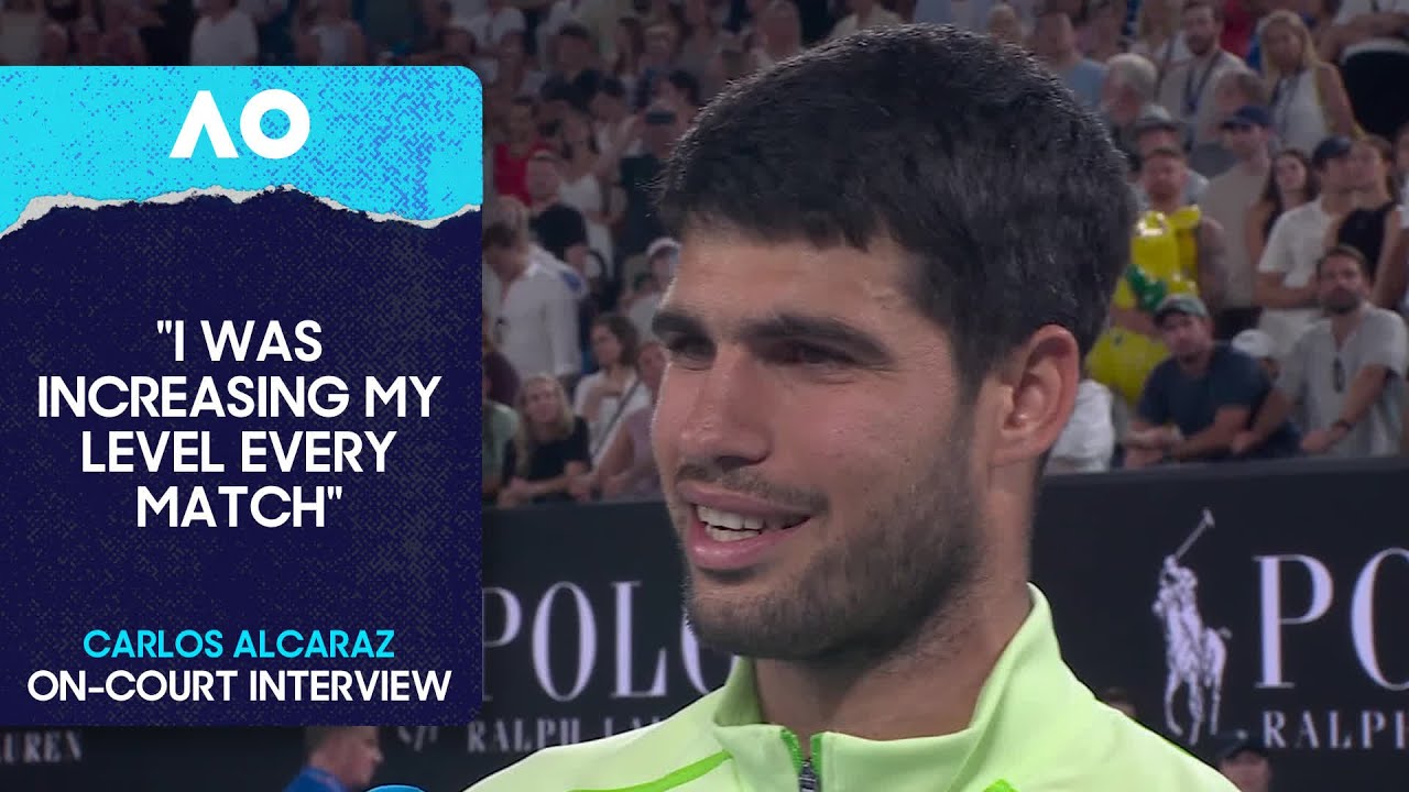 Carlos Alcaraz Australian Open 2026 quarterfinal
