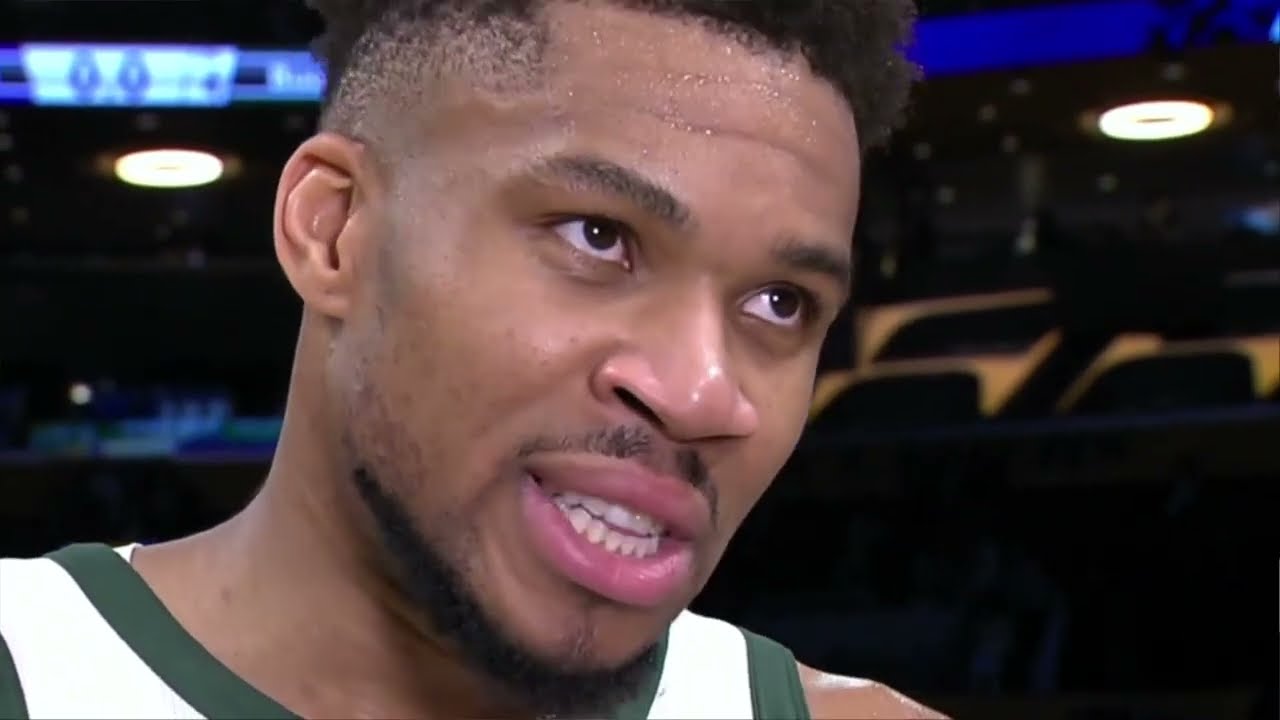 Giannis Antetokounmpo post-game interview Bucks vs Lakers 2026