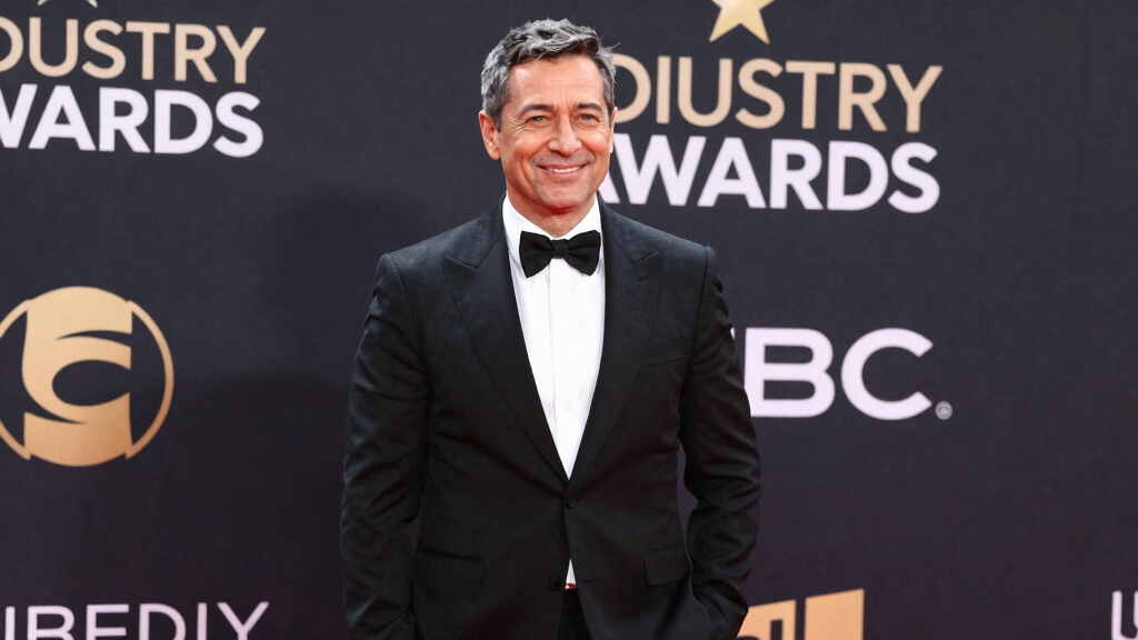 Jimmy Fallon at entertainment industry award event