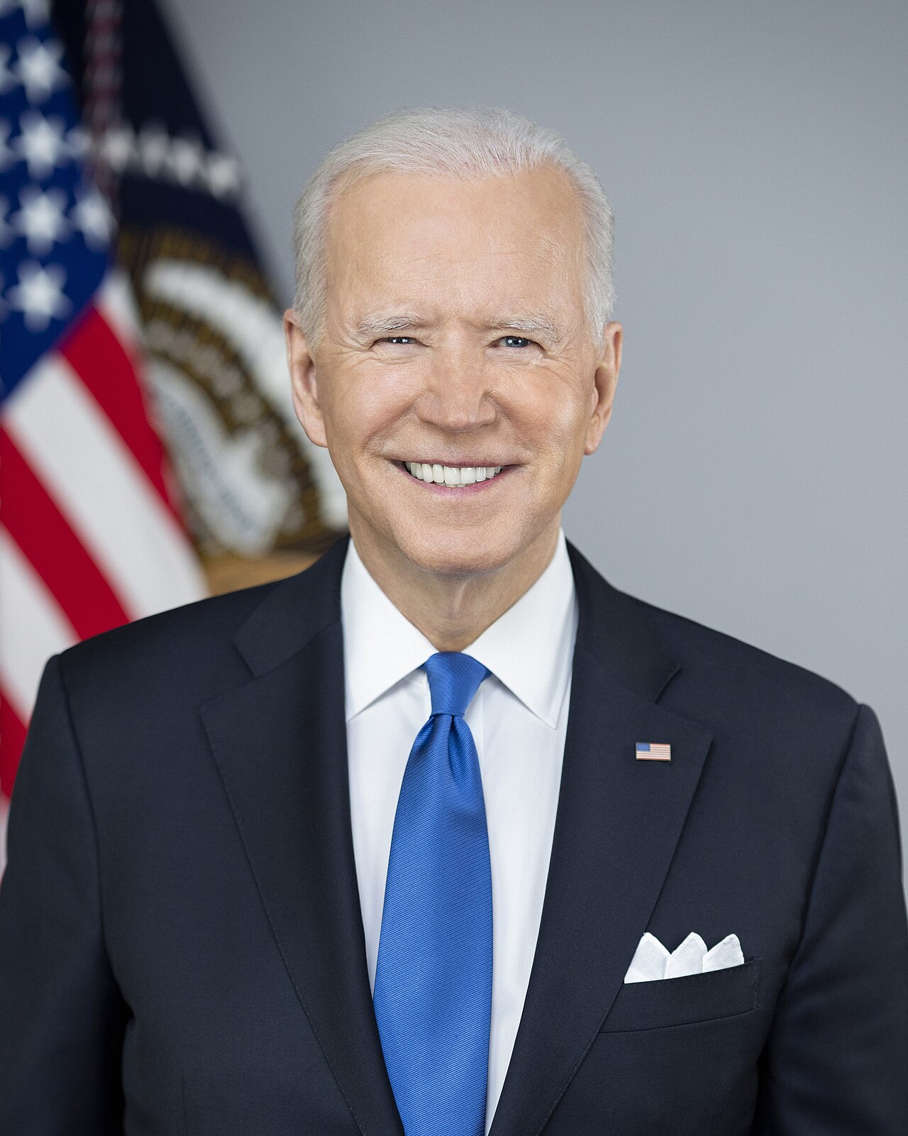 Joe Biden official presidential portrait