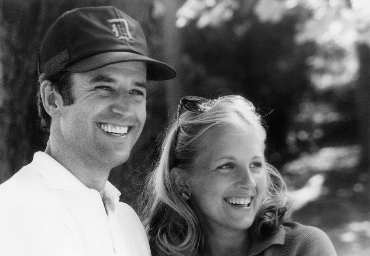 Joe and Jill Biden early photo from the late 1970s