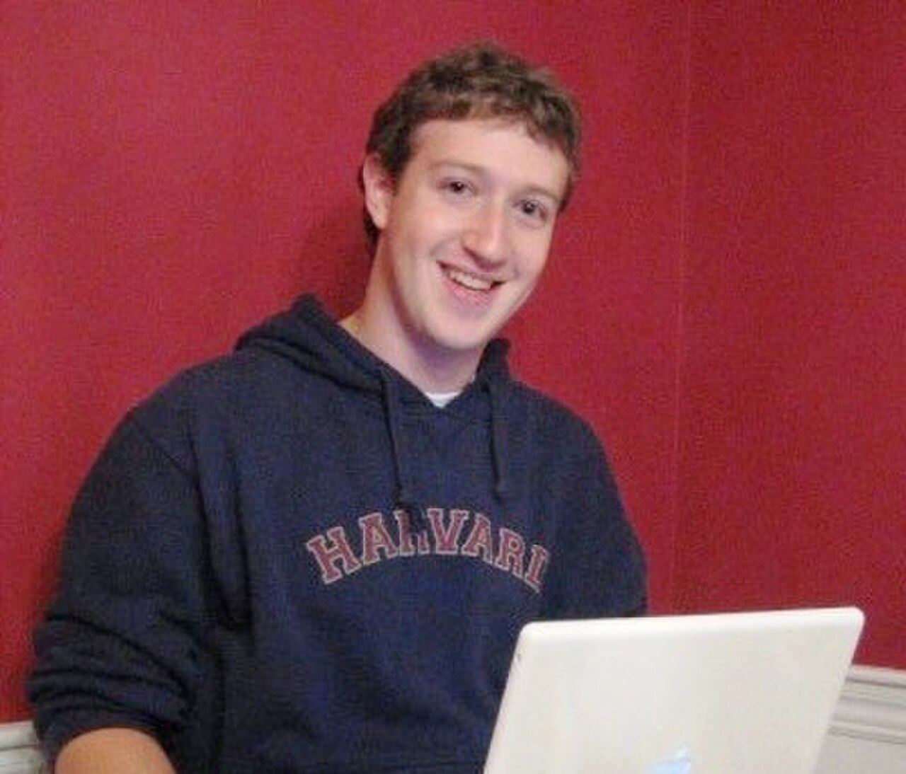 Mark Zuckerberg in 2005