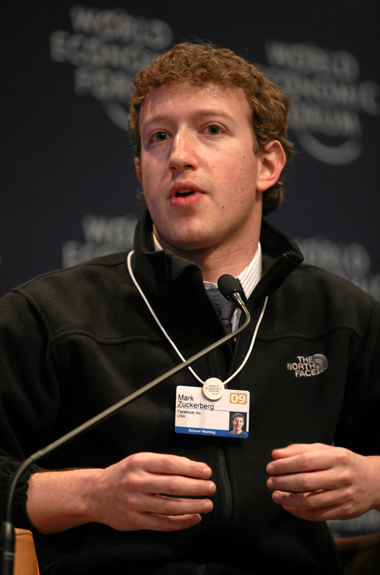 Mark Zuckerberg at Davos 2009
