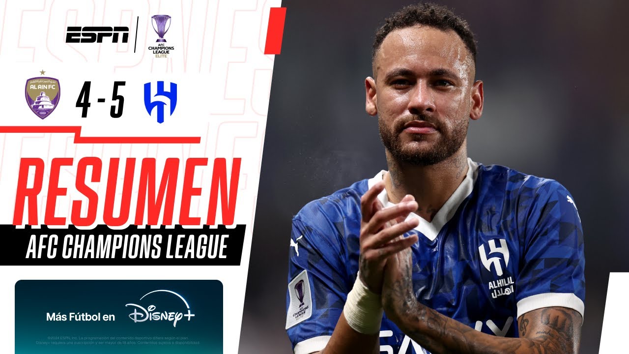 Neymar Al Hilal match highlights 2024