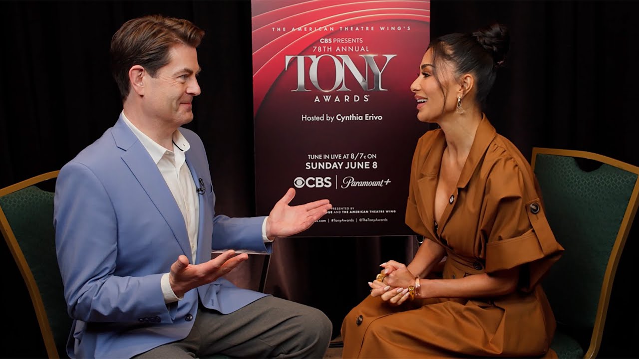 Nicole Scherzinger at the 2025 Tony Awards after winning Best Actress in a Musical for Sunset Boulevard