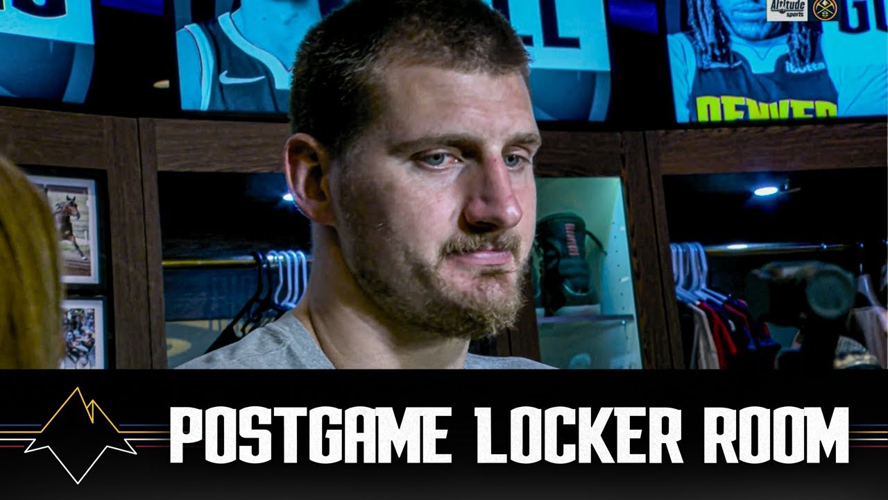 Nikola Jokic locker room interview after beating the LA Clippers in 2025 NBA Playoffs