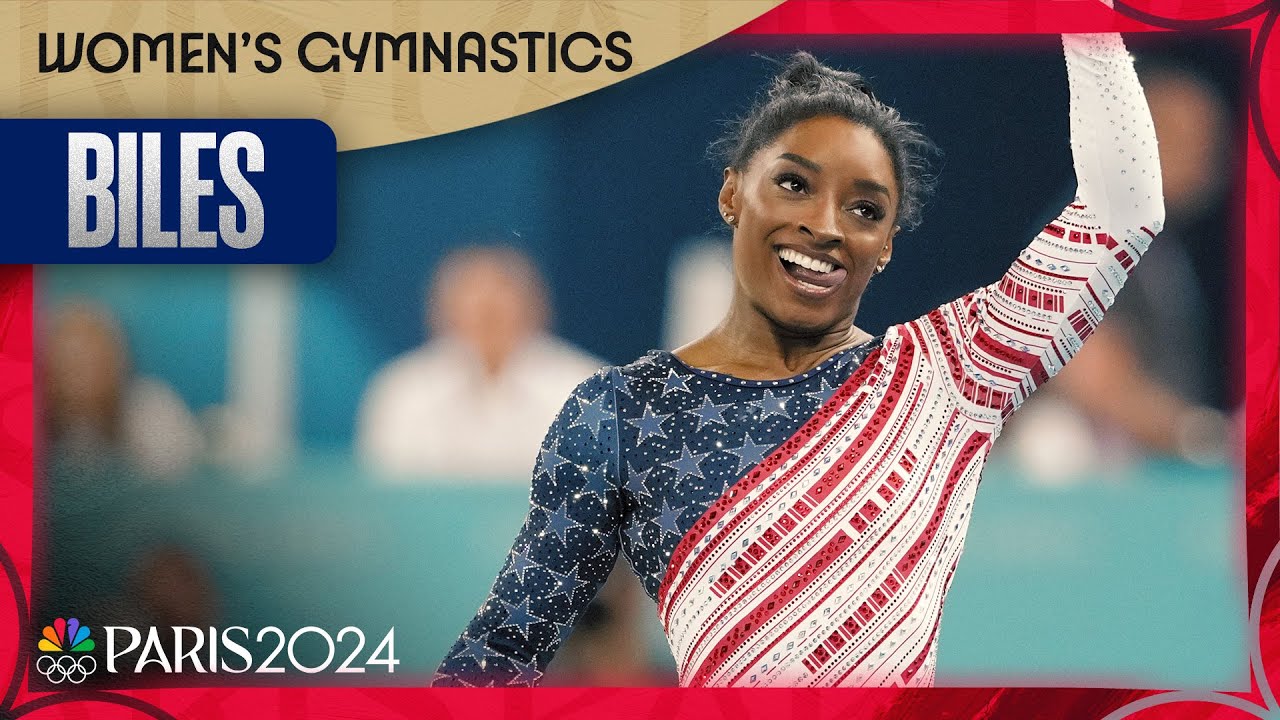 Simone Biles wins Team USA floor exercise gold at Paris 2024