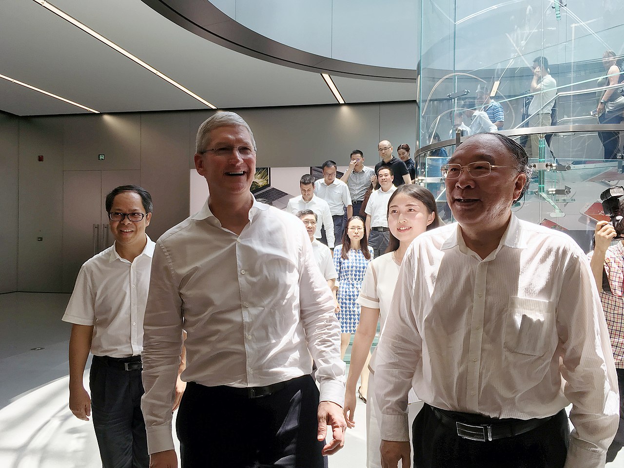 Tim Cook public appearance