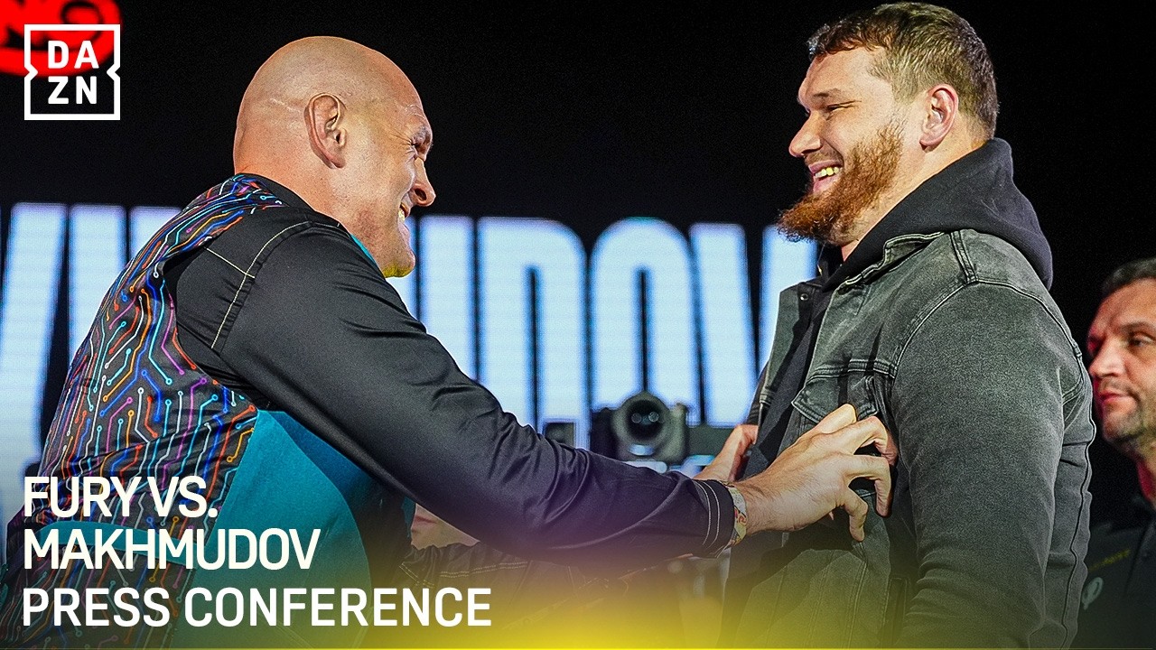 Tyson Fury press conference highlights Makhmudov comeback 2026
