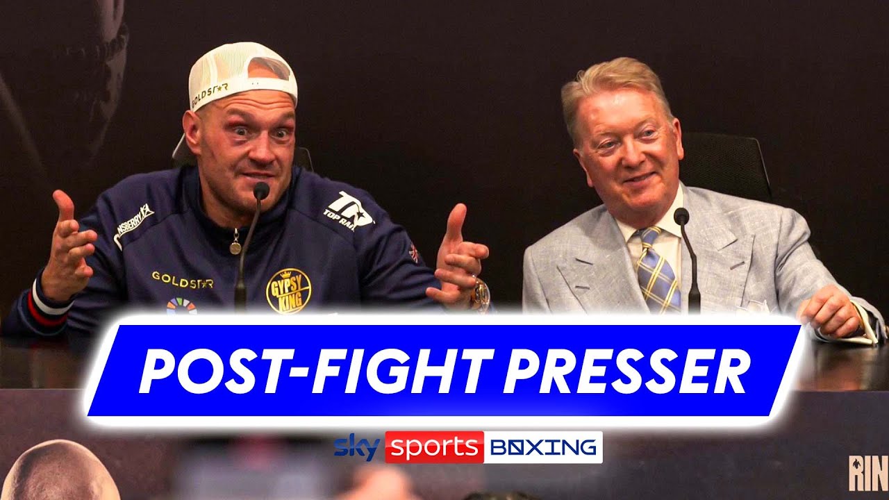 Tyson Fury Usyk post-fight press conference 2024