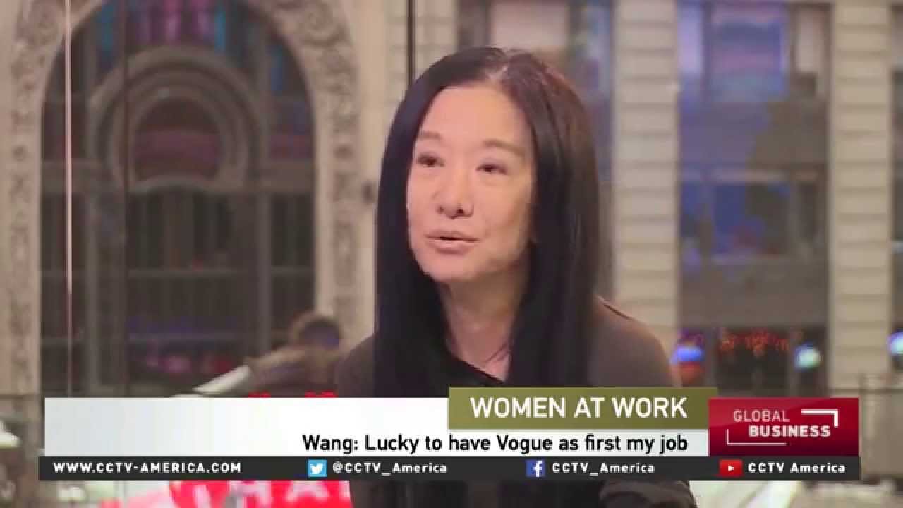Vera Wang discussing her business