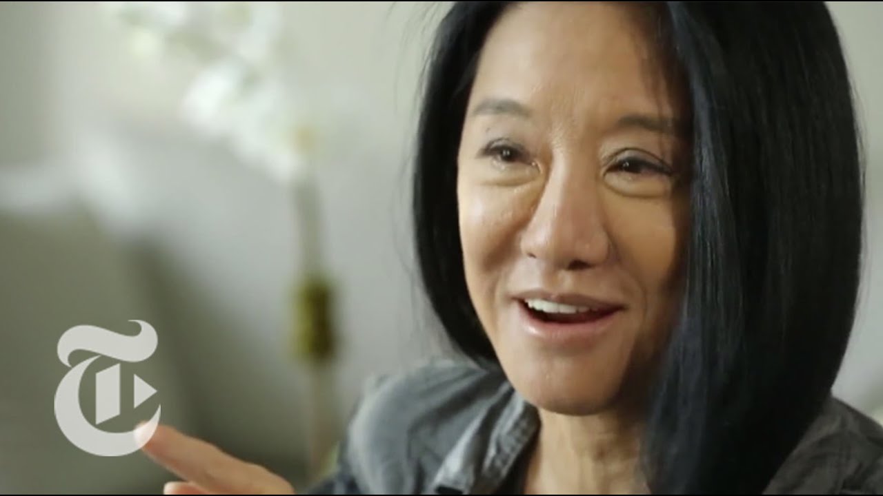 Vera Wang in her design studio