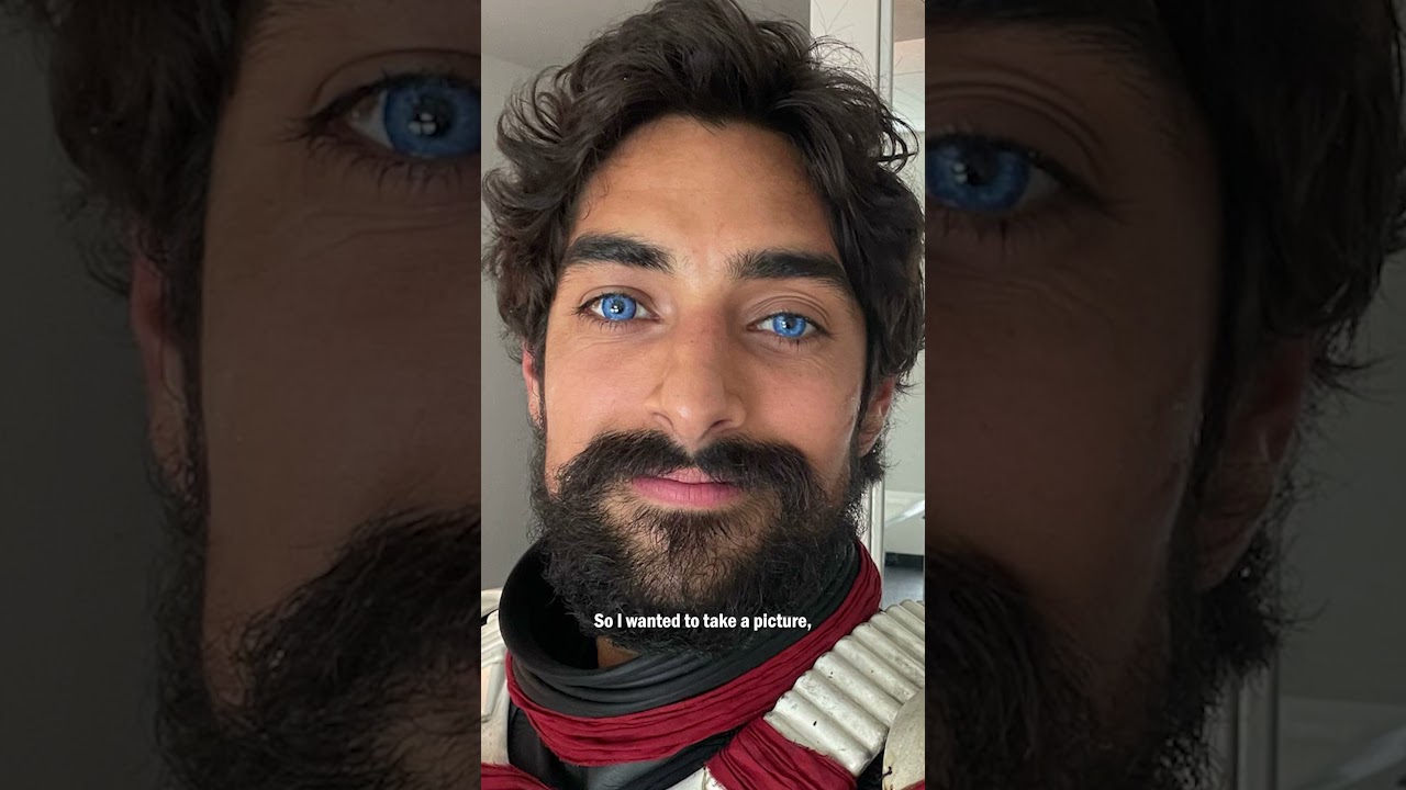Eman Esfandi as Ezra Bridger in Ahsoka on Disney+