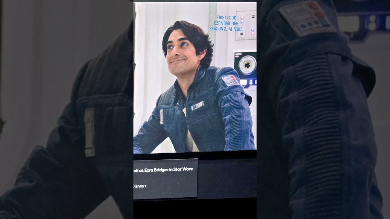 Ezra Bridger played by Eman Esfandi in Ahsoka Season 2