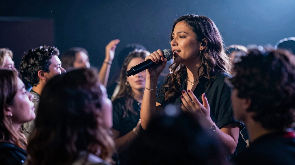 Kehlani performing on stage